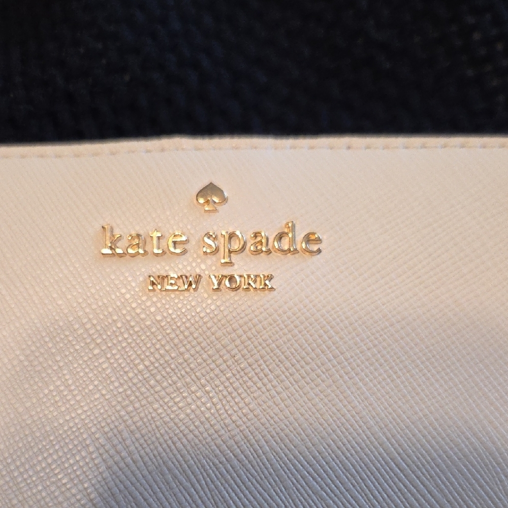Kate Spade NWT Meringue Madison Cream Slim Wallet - Picture 2 of 6